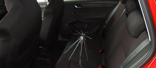 Auch Fahrzeuge können bei einem Lauschabwehreinsatz geprüft werden.