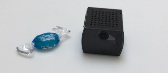 Eine Spycam die kaum größer ist als ein Bonbon.